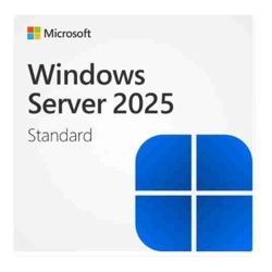 Microsoft Windows Server Standard 2025 64Bit English 1pk DSP OEI DVD 16 Core Product Key in pack