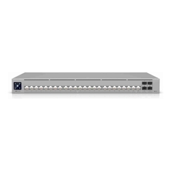 Ubiquiti Pro HD 24, Professional-grade, Layer 3 Etherlighting Switch,(2) 10 GbE, (22) 2.5 GbE, (4) 10G SFP+ Ports, 2 Yr Warr