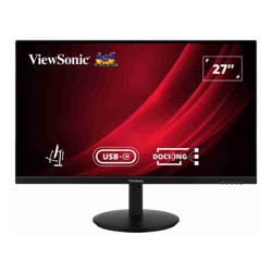 ViewSonic 27" VG 2K SuperClear IPS, USB-C Hub, Daisy Chain, DP In/Out, RJ45,100w PD, Height Adjustable 3y Advance Replacement, Business Pro Monitor.
