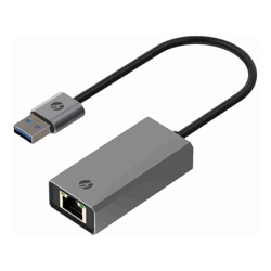 USB3.0 AM to RJ45 Ethernet 1000Mhz (RTL8153) Aluminium Case Elegant Design