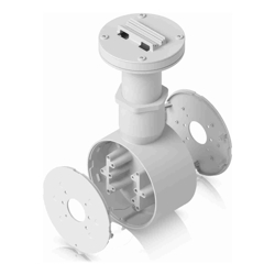 Ubiquiti Camera Dual Mount,White,Tamper-resistant,Back-to-back,2 Bullet/Dome/Turret,Sup Surface/Pole/Pendant Instal,1 1/2" NPS Thread Conduit,2Yr Warr