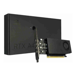 Nvidia RTX A400 4GB GDDR6 64-bit 96GB/s PCIe 4.0 x8 Single Slot 4x Mini DisplayPort 1.4a 50W Ampere