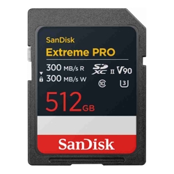 SanDisk SDSDXDM-512G Extreme PRO SD UHS-II V90 Card