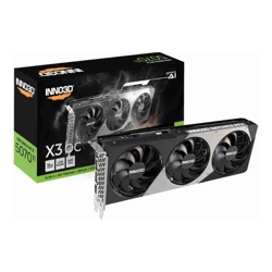 INNO3D nVidia GeForce RTX 5070 TI X3 OC 16GB GDDR7 2482 MHz Boost Clock, RAM 28 Gbps, 3x DP, 1xHDMI 300x116x41mm