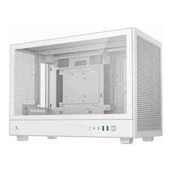 DeepCool CH260 WH M-ATX Case, Extremely Portable SizeAbundant Airflow VentilationMesh and glass panelsSupport up to 360mm liquid coolingDirect ins