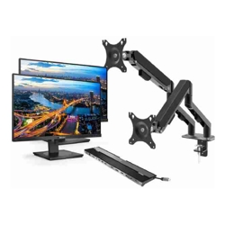 Philips 24" Essential Dual Docking Kit Includes 2x 242B1 1x Dual Gas Arms & 1x J5Create Dock