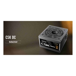 Antec CSK550DC 80+ Bronze 115V Continuous Power DC to DC Flat Cables 5Yrs Warranty. CircuitShield Protections ThermalReliable Value Power Supply