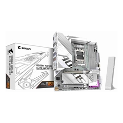(LS) Gigabyte B850M A ELT WF6E ICE, AMD AM5, 4 x DDR5 up to 256 GB, 1 x HDMI, 1 x PCI Express x16, 2 x M.2, 4 x SATA,  9 x USB 3.2