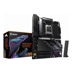 Gigabyte B850 A ELITE WF7 1.0 AMD AM5 4 x DDR5 up to 256 GB 1 x HDMI. 3x PCI Express x16 3 x M.2 4 x SATA 9x USB 3.2
