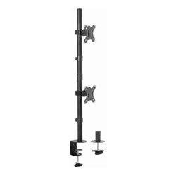 mbeat activiva Dual-Screen Articulating Vertical Monitor Arm  is designed for ultimate workspace efficiency and ergonomic comfort (LS)