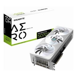 Gigabyte GV-N507TAERO OC-16GD, GeForce RTX 5070 Ti, CUDA 8960, 16 GB, GDDR7, PCI-E 5.0, 750W, HDMI 2.1b x1