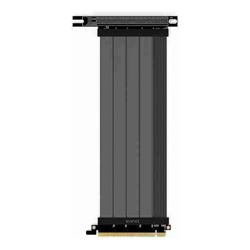 Zalman ZM-RCG422 Riser Cable PCI-Ex16 Male to Female Length: 220mm Black 1 Year Warranty