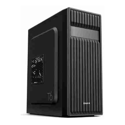Zalman T6, Mid-Tower, Drive Bays: 2x 3.5" or 2.5", 2x 2.5", 1x 5.25", Expansion Slot: 7, Motherboard Support: ATX/ mATX/ Mini-ATX, Pre-Installed Fan: 1x 120mm, Black, 1 Year Warranty