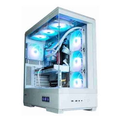 Zalman P50 DS White Mid-Tower Tempered Glass Drive Bays: 3x Combo(3.5" Or 2.5") 2x 2.5" Expansion Slot: 7 Motherboard Support: Mini-ITX / mATX / ATX Pre-Installed Fan: 4x120mm ARGB 1 Year Warr