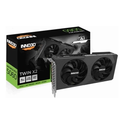 INNO3D nVidia GeForce RTX 5060 TWIN X2 8GB GDDR7  2497MHz Boost Clock, RAM 28Gbps, 3xDP, 1xHDMI