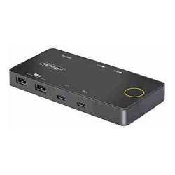 StarTech STARTECH.COM 2-PORT USB-C KVM SWITCH SINGLE-4K 60HZ HDMI MONITOR DUAL-100W PD 2 YR