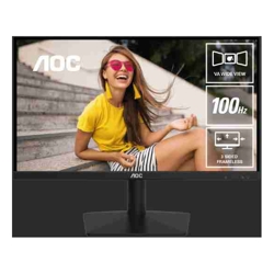 AOC 21.45"100Hz 1920 x 1080 (FHD) VGA x 1 HDMI 1.4 x 1 AdaptiveSync 3-Sided Frameless Low Blue Mode Office POS Business Uni Home Monitor