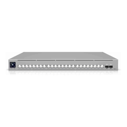 Ubiquiti | USW-Pro-XG-24-PoE | UniFi 24 Port (16x 10G PoE+++ 8x 2.5G PoE+++) Layer 3 Etherlighting Switch with 2x 25G SFP28 Ports