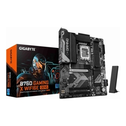 (LS) Gigabyte B760 GAMING X WIFI6E GEN5, Intel LGA 1700 ATX Motherboard, 4x DDR5 ~256GB, 3x PCI-E x16, 3x M.2, 4x SATA,  1x USB 3.2, 5x USB 2.0