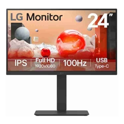 23.8" FULL HD,16:9,IPS,1920x1080,5ms,100Hz,250nits,HDMI(2.0),DP(1.4), USB-C (65w) /RJ45, SPK(2x2W),USB3.2 Gen 1,Tilt/Height/Swivel/Pivot (Bi-direction