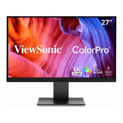 ViewSonic VP2788-5K 27" ColorPro 5K 218PPI Mac / PC Monitor 100W Thunderbolt 4 USB C 99% DCI-P3 Colour Gamut Colour Accuracy (Delta E<2) 3YARW