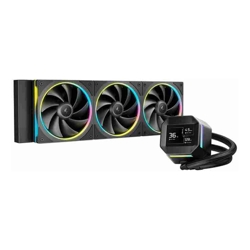 Deepcool LM360 ARGB Liquid Cooler Mini LCD Screen 2.4" IPS 320x240 Resolution  Intel LGA1851/1700/1200 + More AMD AM5/AM4