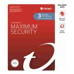 Trend Micro Maximum Security Plus (3 Devices) 1yr Add-on AR