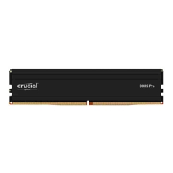 Micron CRUCIAL PRO OVERCLOCKING 32GB DDR5 DESKTOP MEMORY PC5-48000 6000MHz CL40 BLACK HEATSINK LIFE WTY
