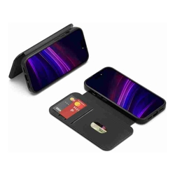 Cygnett Cgnett MagWallet Apple iPhone 16 Pro (6.3") Case -Black(CY5022MAGWT)360 ProtectionMulti-Angle3x Card Slots4FT DropProof2 Years Warranty