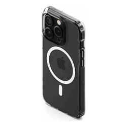 Cygnett AeroMag Apple iPhone 16 Pro Max (6.9") Clear Case  (CY5003CPAEG)TPU FrameHard-Shell BackMagsafe Compatible4FT DropProof2 Years Warranty