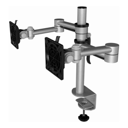 Pluto DUAL MONITOR ARM Dual Articulating Arm P-QD 12 Mth Wty (Refurbished)