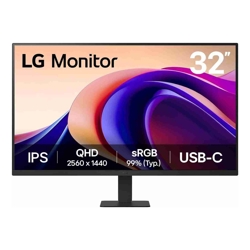 LG 32U631A-B 32” QHD IPS Monitor with USB-C, sRGB 99% (Typ.), 100Hz Refresh Rate Reader Mode, Flicker Safe, Tilt Adjustable Stand