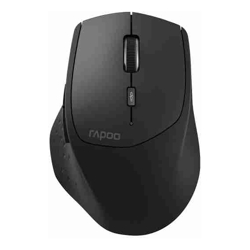 Rapoo MT550L Multi-Mode Wireless Ergonomic Optical Mouse -7 evels adjustable DPI Smart Switch up to 5 devices Ideal for Desktop PC Notebook