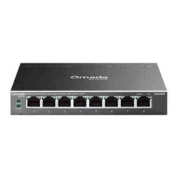 TP-Link | ES208GP | Omada 8 Port Gigabit Easy Managed Switch with 8 Port PoE+