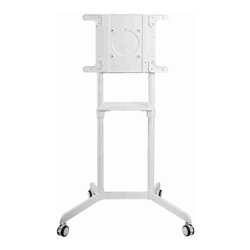Brateck Rotating Mobile Stand for Interactive Display Fit 37"-70"  Up to 70kg- VESA: 200x200,400x200,300x300,600x200,350x350,400x400,600x400 White