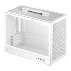 DeepCool CH160 PLUS WH Portable Micro-ATX Compact Case, USB3.0x2, Gen2 Type-C x1, Audio/Micx1