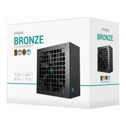 DeepCool PF600X 600W Gamer Storm 80+ Bronze/ Cybenetics ATX Power Supply 120mm Fan, Japanese  Taiwanese Capacitors, DC to DC, ATX12V V2.52