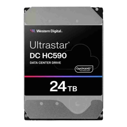 WD Western Digital Ultrastar DC HC590 24TB: 3.5" SAS CMR SE 146.71×101.6×26.11mm 670g 5Y warranty