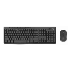 Logitech MK370 Wireless Keyboard & Mouse Combo For Business - Graphite