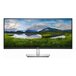 Dell P3421W 34" UWQHD IPS USB-C Curved Monitor 3440x1440 21:9 HDMI DisplayPort 65W PD Height Adjustable Stand 12 Mth Wty (Refurbished)