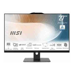 MSI MODERN AM272P 1M-1218AU, AIO, 27" FHD Screen, Intel Core 5-120U, 16GB DDR5 RAM, 1TB NVMe SSD, Keyboard+Mouse, Webcam, Wireless AX+Bluetooth, Windows 11 Pro, 3 Year Onsite Warranty