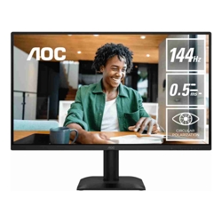 AOC 23.8" IPS, 1920x1080@144Hz, 4ms GtG, 300cd/m, 1500:1, 178 VA, sRGB 112%, HDMI/DP, tilt -5~23, 16.7M colors, 16W (LS)