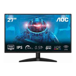 AOC *Sale Till 30th June 2026* AOC 27B36X 27" FHD IPS Monitor 1920x1080 16:9 0.5ms 144Hz Adaptive Sync 1xHDMi 1xDP VESA Tilt 3 Year Warranty