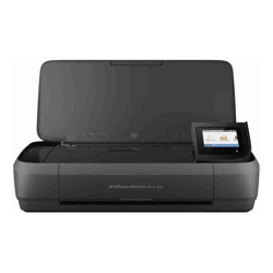 HP OfficeJet 250 A4 Colour Multifunction Inkjet Mobile Printer Print Copy & Scan Rechargeable Battery