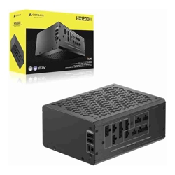 Corsair HX1200i SHIFT Fully Modular Platinum ATX Power Supply, ATX 3.1, 8x PATA, 2x EPS, 8x SATA, 4x PCIe, DSP, fully modular, 140mm FDB fan, 10yr WTY