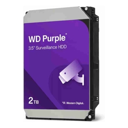 HikVision WD PURPLE 2TB SURVEILLANCE INTERNAL 3.5" SATA DRIVE HDD 3YR