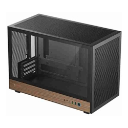 Deepcool CH260 Wood High Airflow Compact Micro-ATX Wood Grain Case.USB3.0x2Gen2 Type-C x1Audio/Micx1