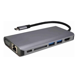 Shintaro 8-Port USB-C Travel Dock