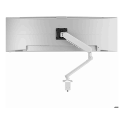 ATDEC ORA10 SINGLE DYNAMIC MONITOR ARM, F CLAMP, <49"/10KG, VESA 100x100, WHITE, 10YR