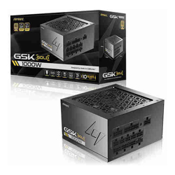 Antec GSK1000 AU ATX 12V 3.1 1000W Full-Modular 80 Plus Gold 120mm FDB fan 100-240V OCP/OVP/UVP/SCP/OPP/OTP/SIP/NLO protection 10yr wty